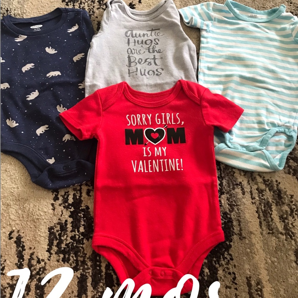Baby boy onesie bundle